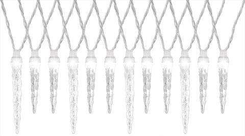 12-Icicle Synchronized String Lights