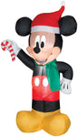 Airblown Mickey Mouse Santa with Candy Inflatable