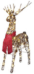 Starry Night Lighted Grapevine Deer