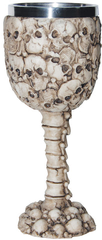 7" Skull Goblet