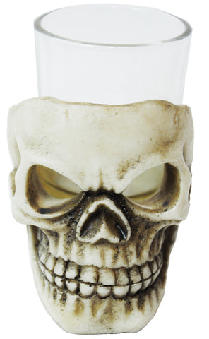 Skull Shot Glass 3.5In