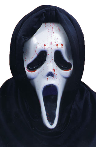 Scream Mask with Blood & Pump