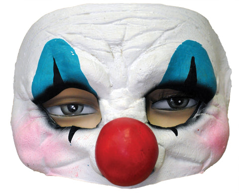 Happy Clown Latex Half Mask