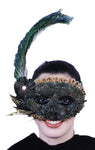 Women's 20s Style Feather Mask