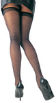 Sheer Thigh-Highs with Rhinestones