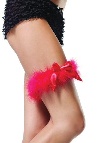 Marabou Garter