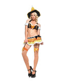 Women's Sexy Kandy Korn Witch Costume