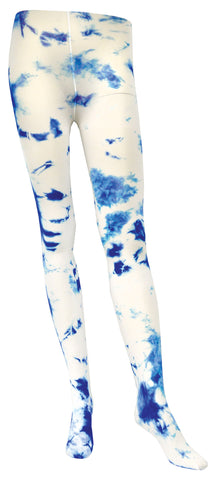 Opaque Tie Dye Tights