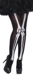 Skeleton Bone Print Tights