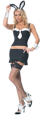 Women's Gangster Bunny Costume