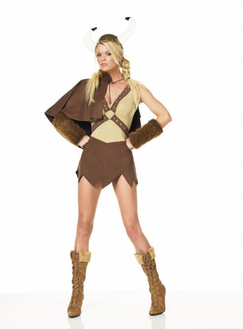 Women's Sexy Viking Dress Set