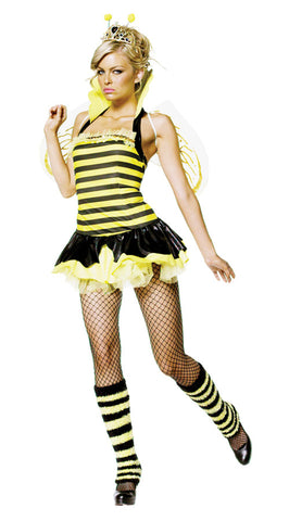 Women's Sexy Queen Bumble Bee Costume