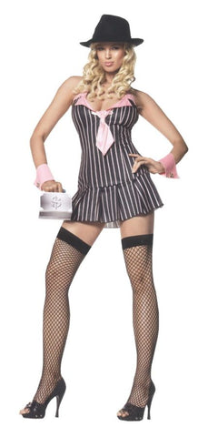 Women's Miss Mafia Costume