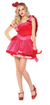 Women's Kiss Me Cupid Costume