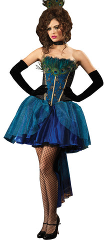 Women's Deluxe Peacock Princess Costume