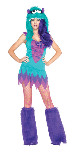 Women's Fuzzy Frankie Costume