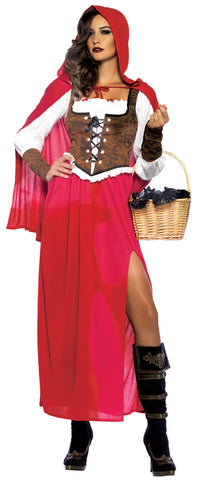 Women's Woodland Red Riding Hood Costume