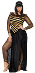 Women's Plus Size Nile Queen Costume