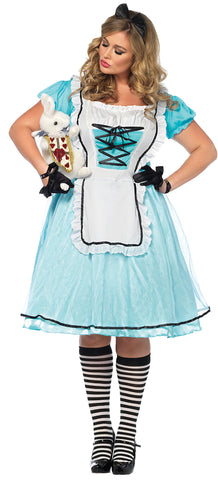 Women's Plus Size Tea Time Alice Costume