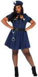 Women's Plus Size Flirty Cop Costume