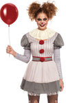Women's Creepy Clown Costume