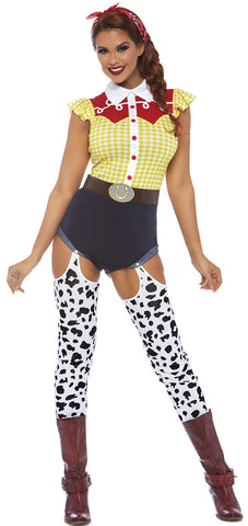 Women's Giddy Up Cowgirl Costume