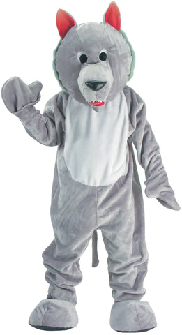 Gray Wolf Mascot