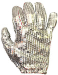 White Sequin Glove