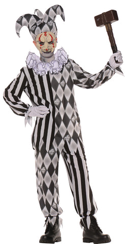 Child's Evil Harlequin Costume