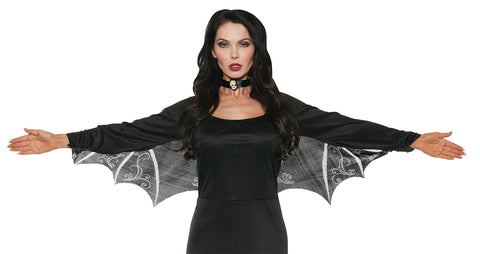 Lace Bat Wings