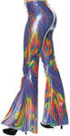 Women's 70's Swirl Bell Bottom Pants