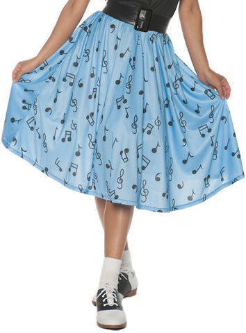 50s Musical Note Skirt