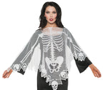 Women's Skeleton Lace Poncho