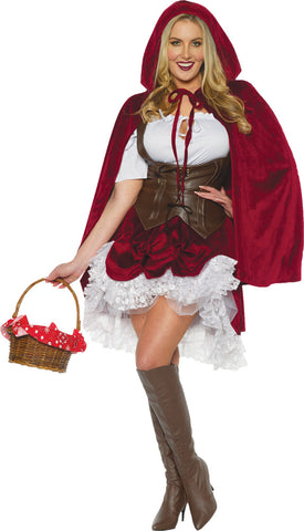 Women's Deluxe Red Riding Hood Costume