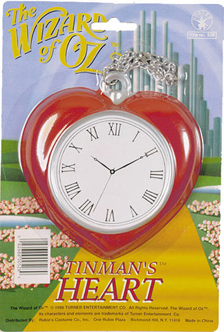 5" Heart Clock Prop - Wizard of Oz