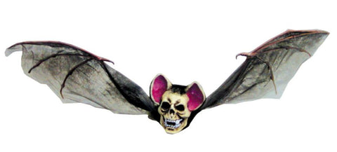 Brown Bat with Skull Head