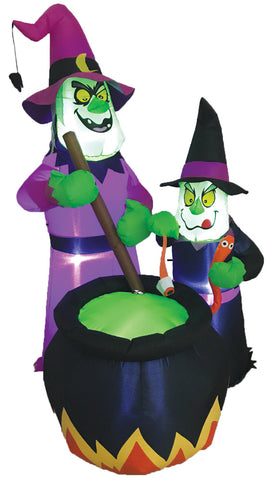 Witches Brew Inflatable with LED