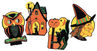 Embossed Cutouts - Pack of 4