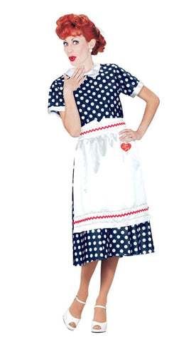 Women's Plus Size I Love Lucy Polka Dot Dress