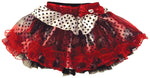 Monster High Petticoat Red Black Dots Whit